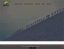Tablet Screenshot of geneaconsultores.com